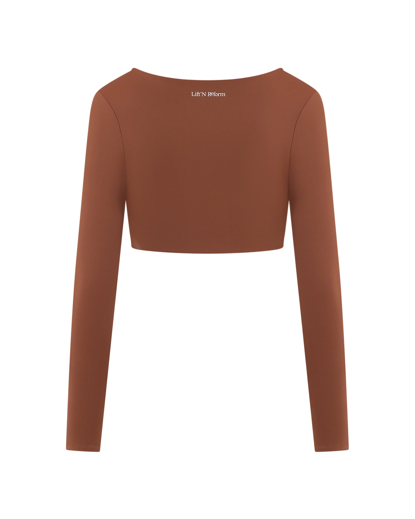 ALBA TWIST TOP – BROWN