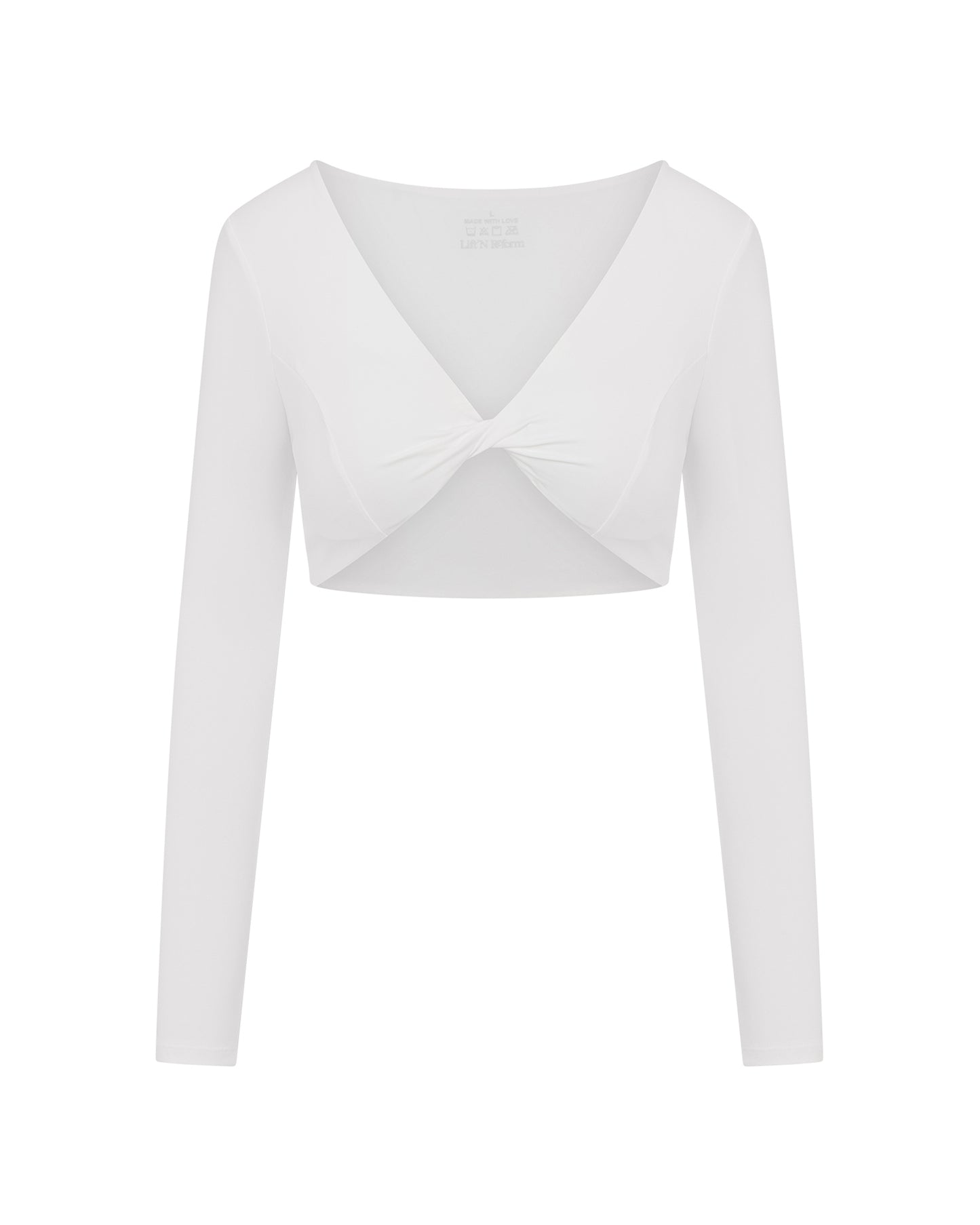 ALBA TWIST TOP – WHITE