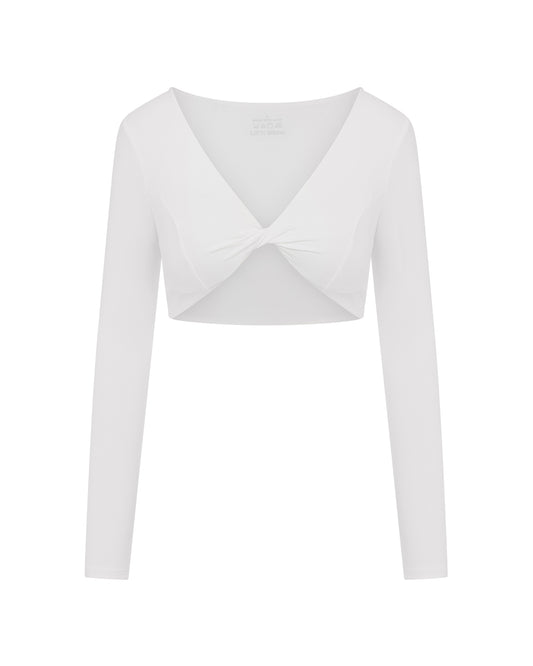 ALBA TWIST TOP – WHITE