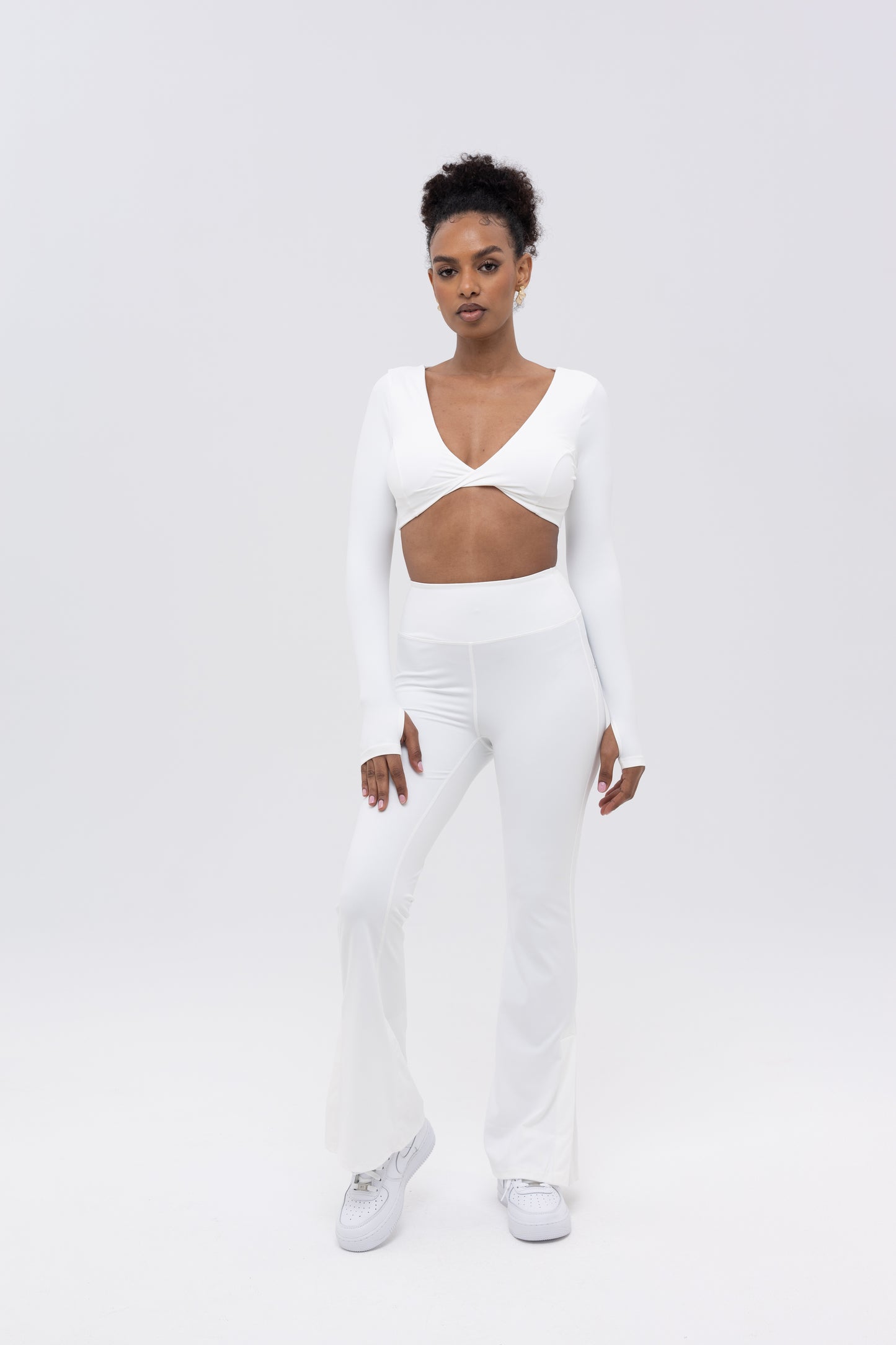 ALBA TWIST TOP – WHITE
