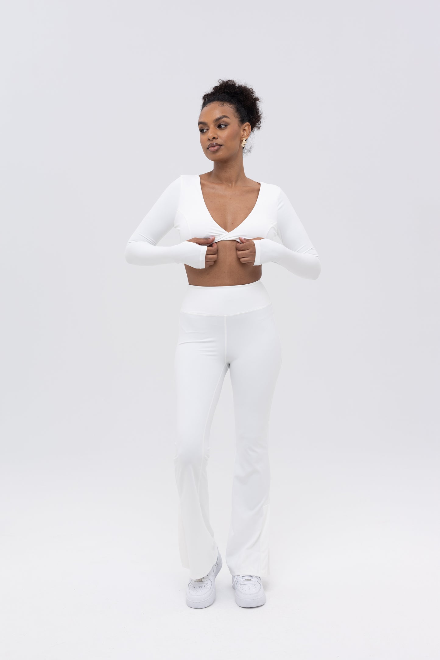 ALBA TWIST TOP – WHITE